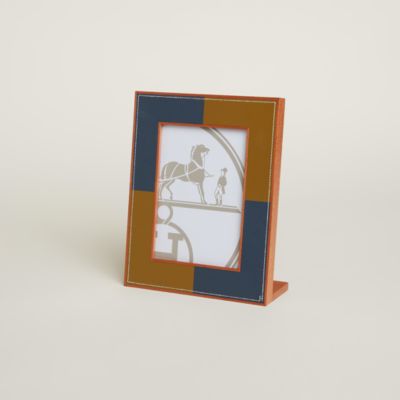 HERMES　フォトフレーム　ウッド&レザー HERMES フォトフレーム ウッド&レザー HERMES フォトフレーム ウッド